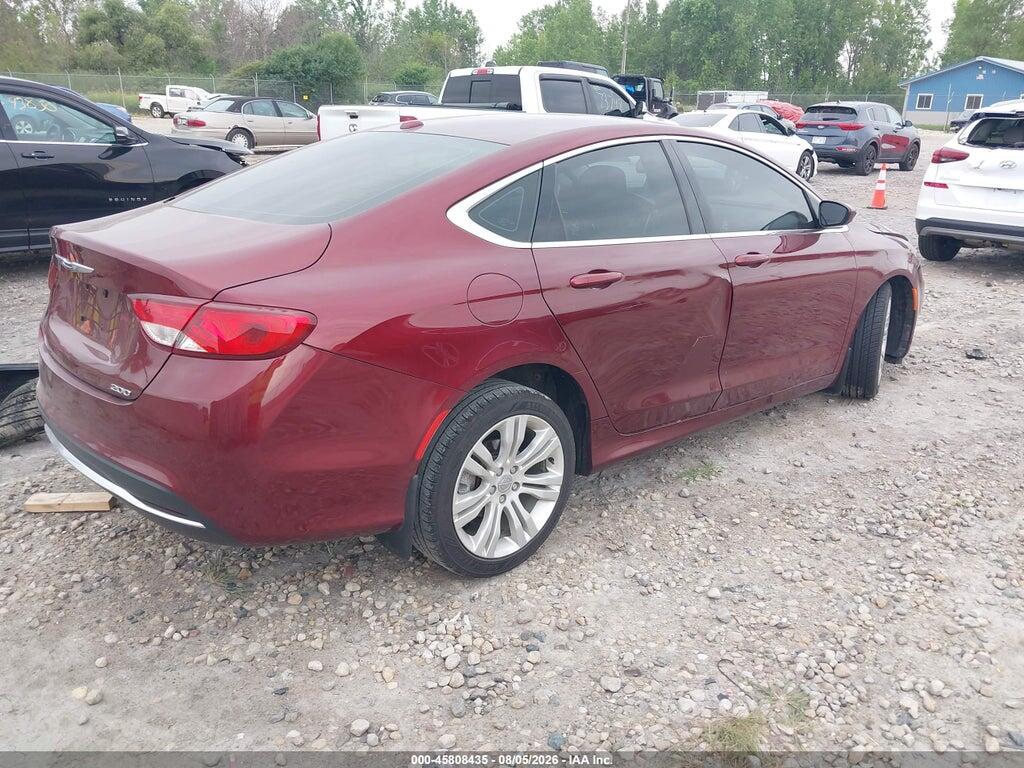 1C3CCCAB0FN588388 2015 CHRYSLER 200 photo no. 4