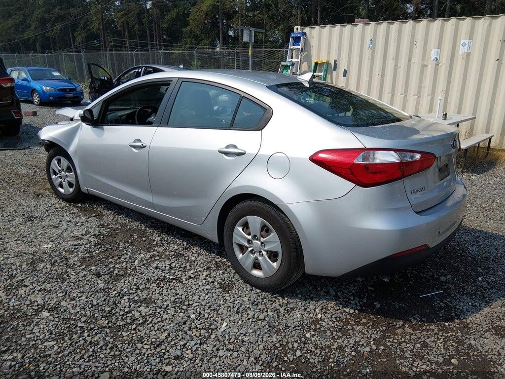 KNAFK4A63F5314376 2015 KIA FORTE photo no. 3