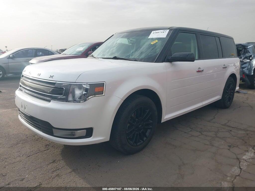 2FMGK5C87FBA03293 2015 FORD FLEX photo no. 2