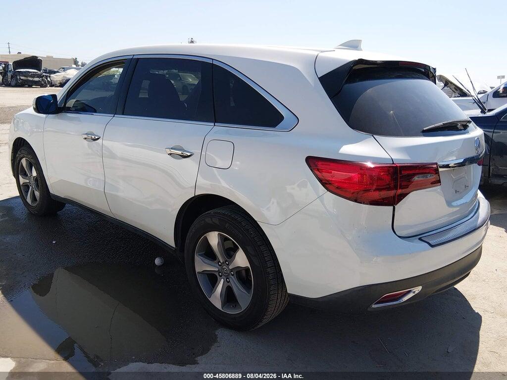 5FRYD3H26FB010037 2015 ACURA MDX photo no. 3