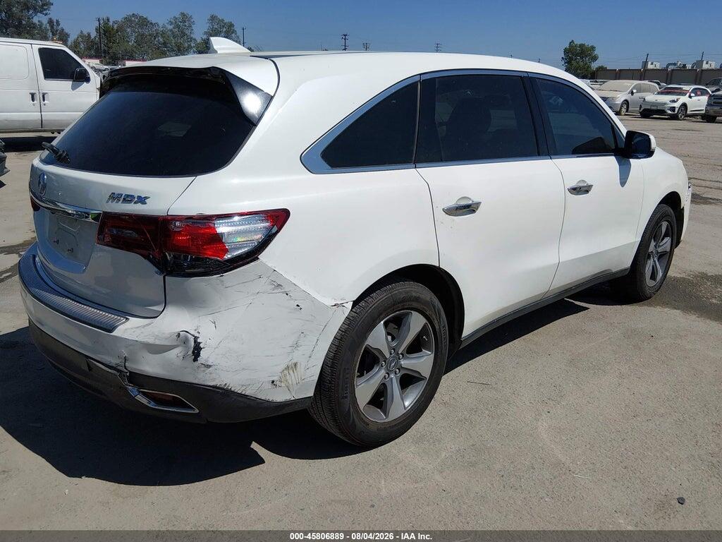 5FRYD3H26FB010037 2015 ACURA MDX photo no. 4