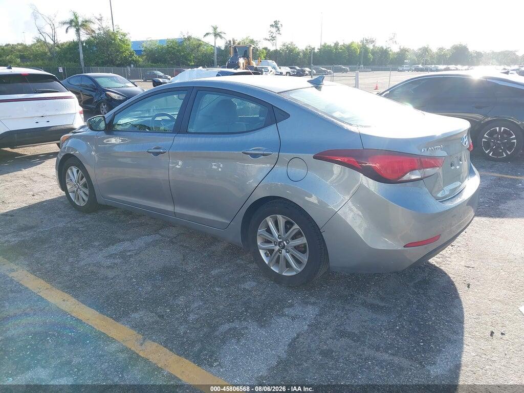 KMHDH4AE8FU420064 2015 HYUNDAI ELANTRA photo no. 3
