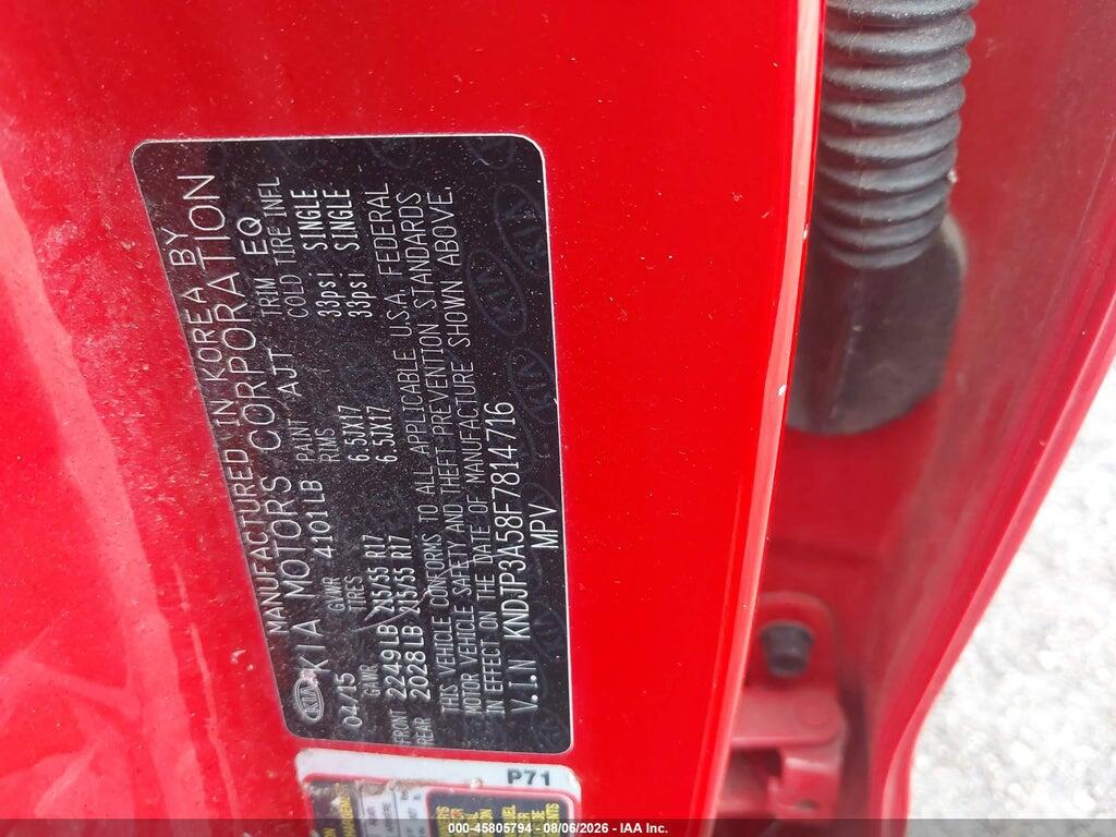 KNDJP3A58F7814716 2015 KIA SOUL photo no. 9