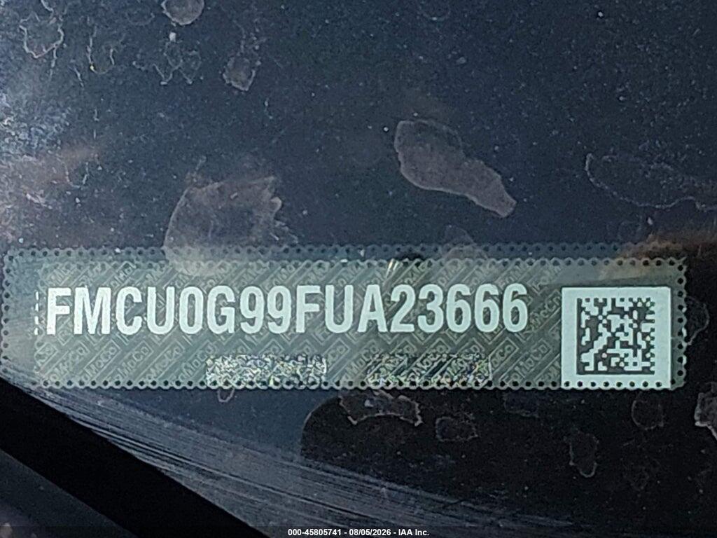 1FMCU0G99FUA23666 2015 FORD ESCAPE photo no. 9