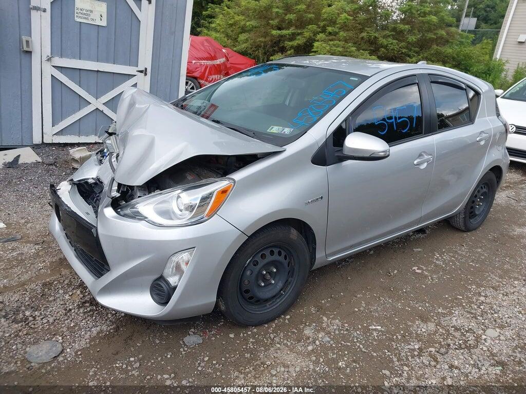 JTDKDTB31F1583610 2015 TOYOTA PRIUS C photo no. 2