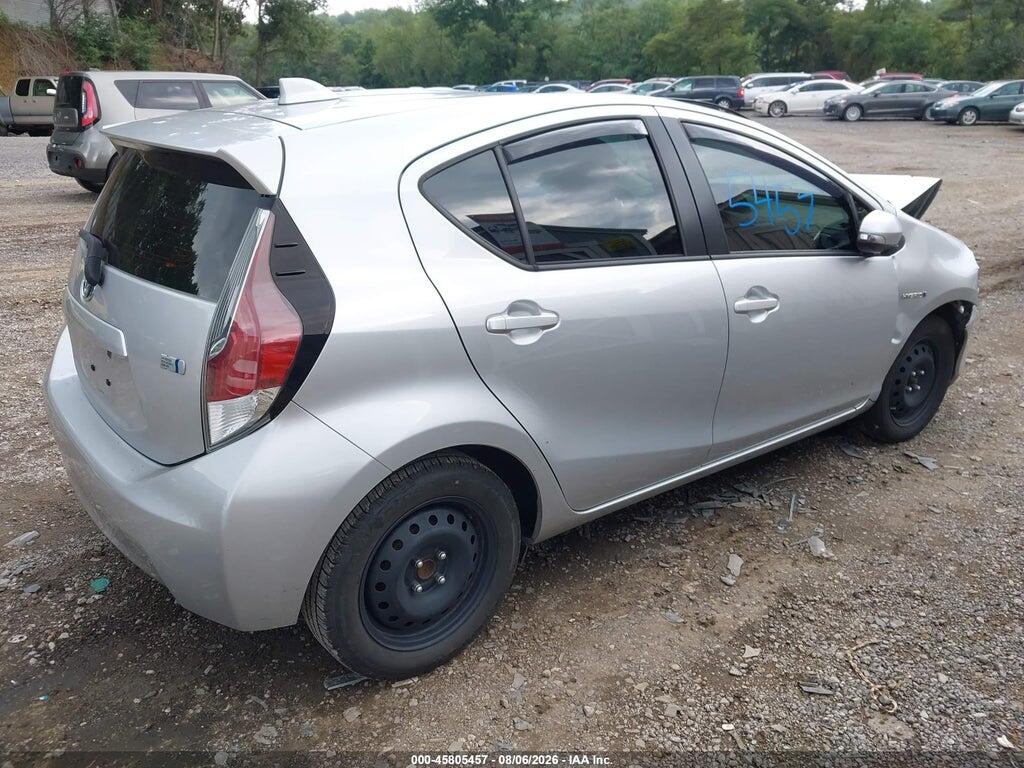 JTDKDTB31F1583610 2015 TOYOTA PRIUS C photo no. 4