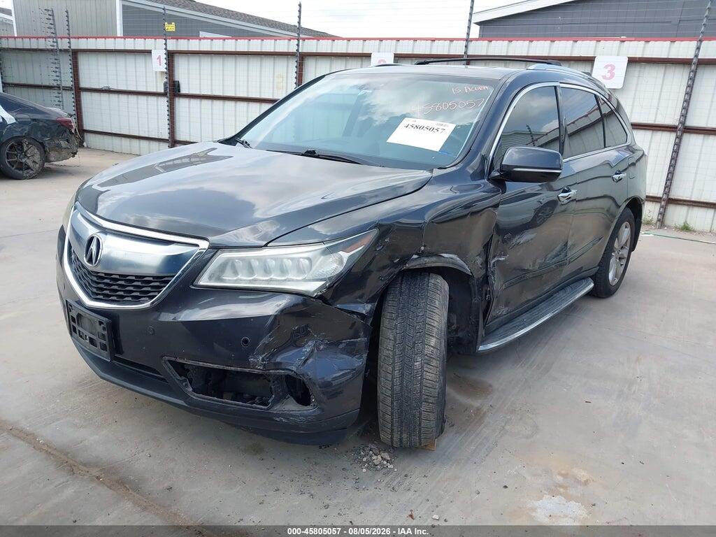 5FRYD4H86FB015099 2015 ACURA MDX photo no. 2
