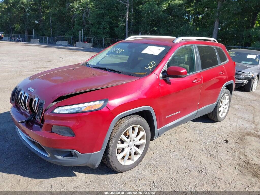 1C4PJLDB6FW643449 2015 JEEP CHEROKEE photo no. 2