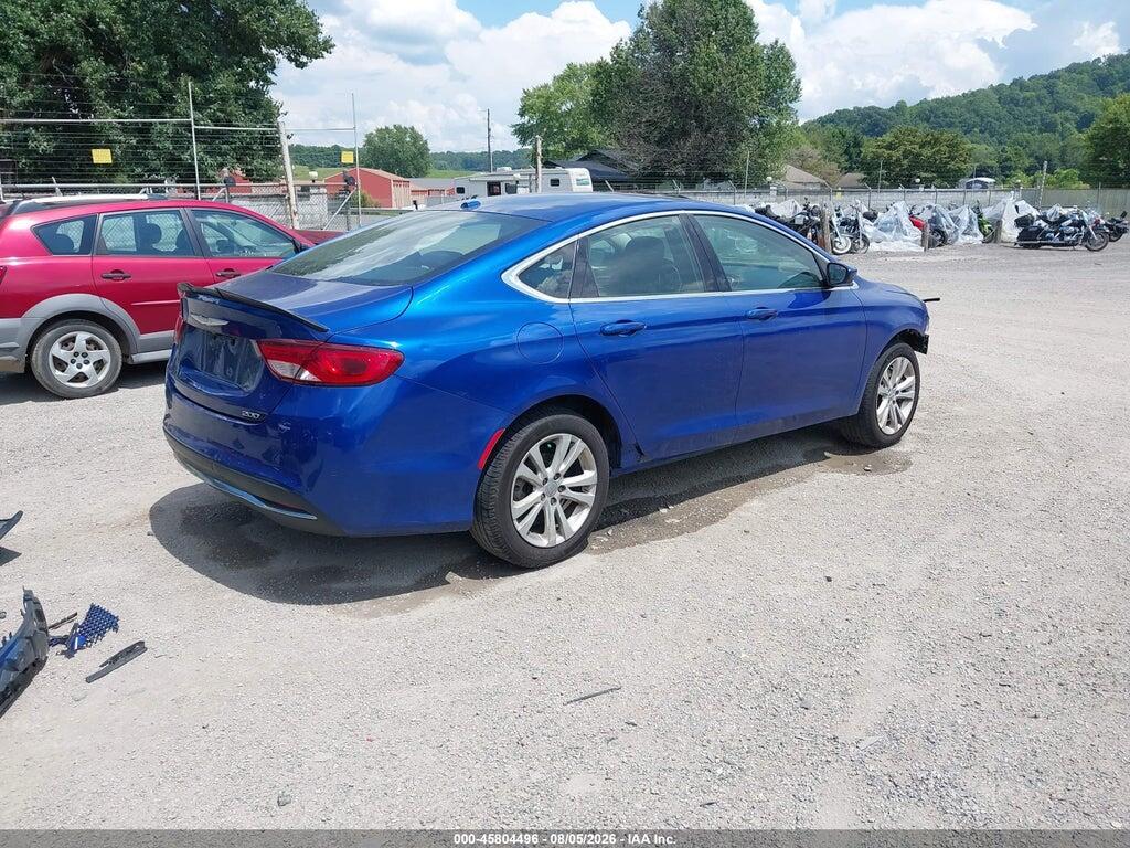 1C3CCCAB1FN704357 2015 CHRYSLER 200 photo no. 4