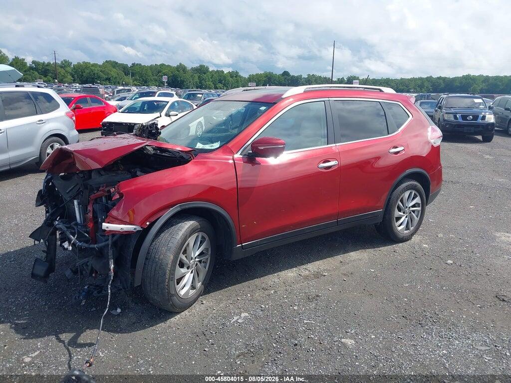 5N1AT2MV9FC766793 2015 NISSAN ROGUE photo no. 2