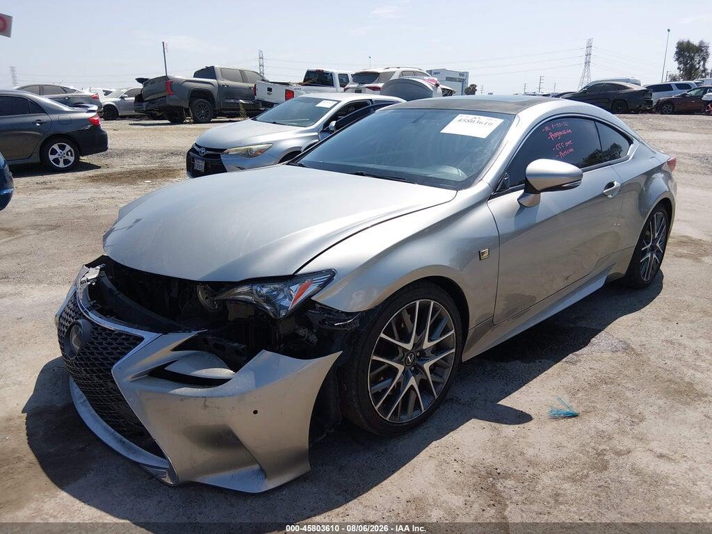 JTHHE5BC5F5001129 2015 LEXUS RC 350 photo no. 2