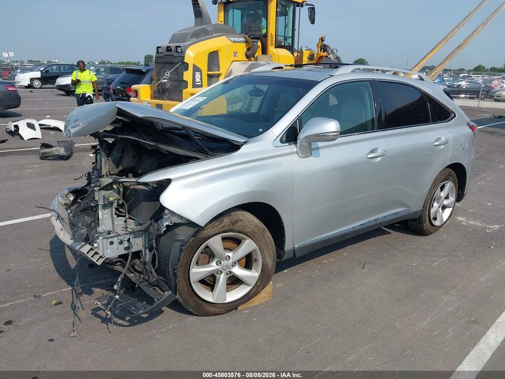 2T2ZK1BAXFC167246 2015 LEXUS RX 350 photo no. 2
