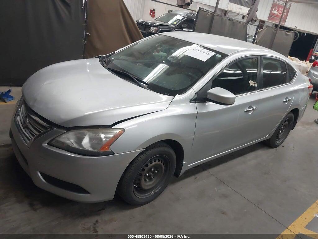3N1AB7AP1FY267586 2015 NISSAN SENTRA photo no. 2