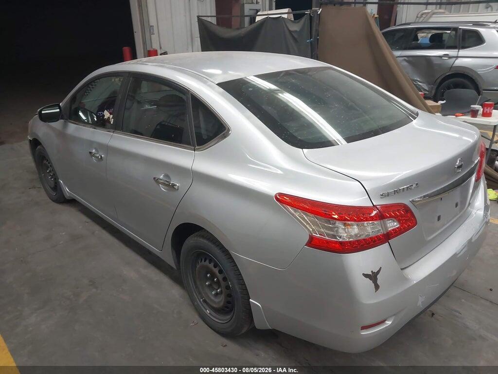 3N1AB7AP1FY267586 2015 NISSAN SENTRA photo no. 3