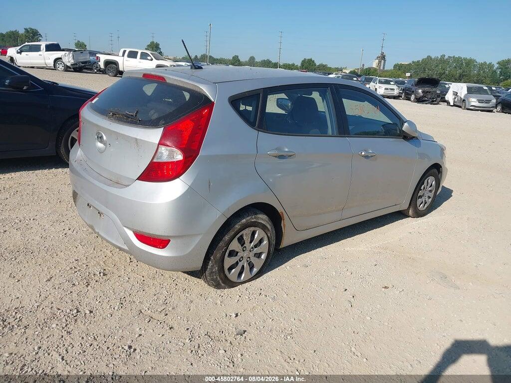 KMHCT5AE2FU226954 2015 HYUNDAI ACCENT photo no. 4