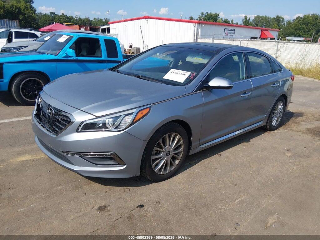 5NPE34AF2FH191861 2015 HYUNDAI SONATA photo no. 2
