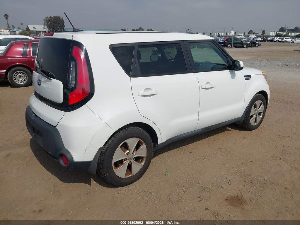 KNDJN2A26F7154259 2015 KIA SOUL photo no. 4