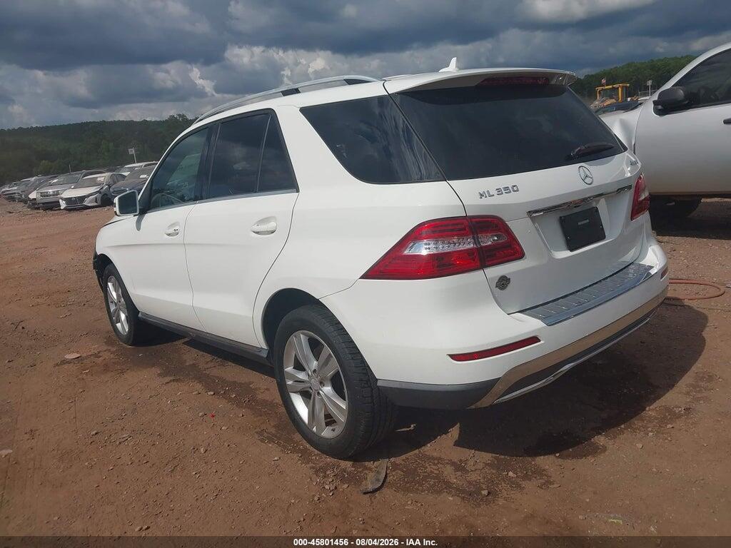 4JGDA5HB1FA606262 2015 MERCEDES-BENZ ML 350 photo no. 3