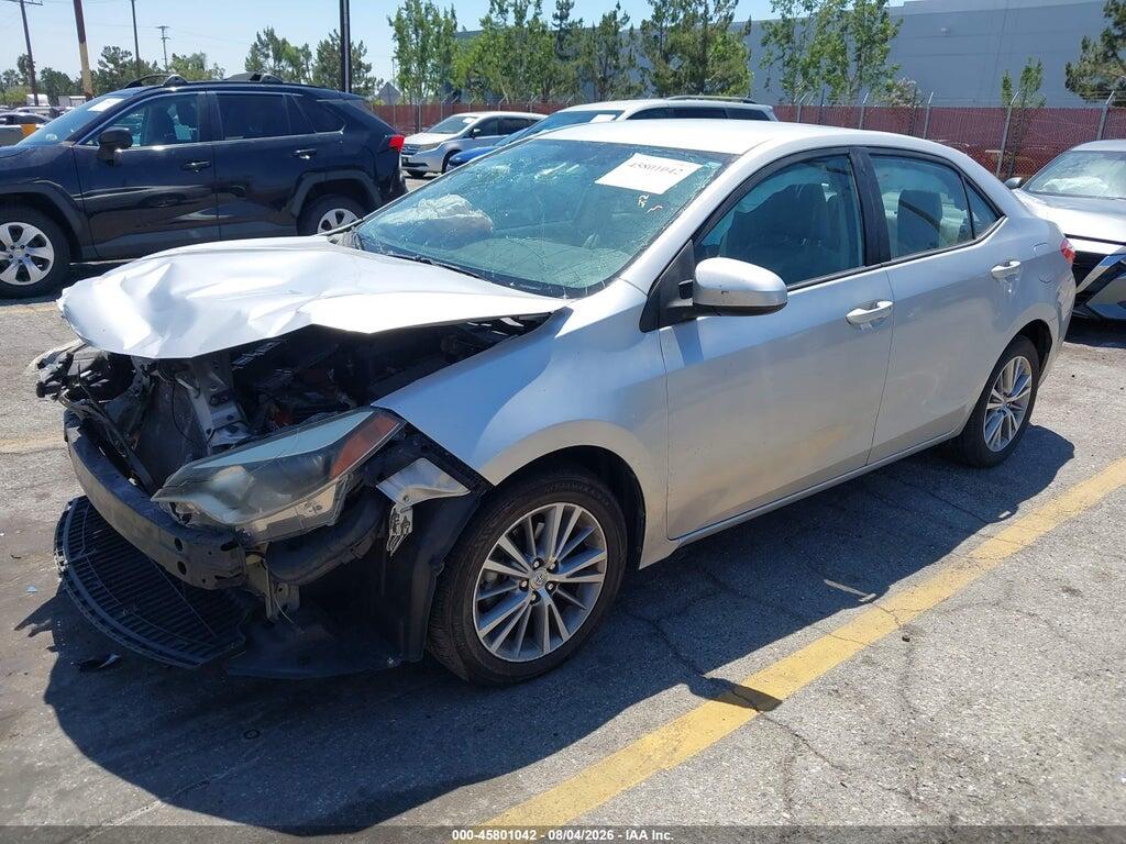 5YFBURHE8FP324975 2015 TOYOTA COROLLA photo no. 2