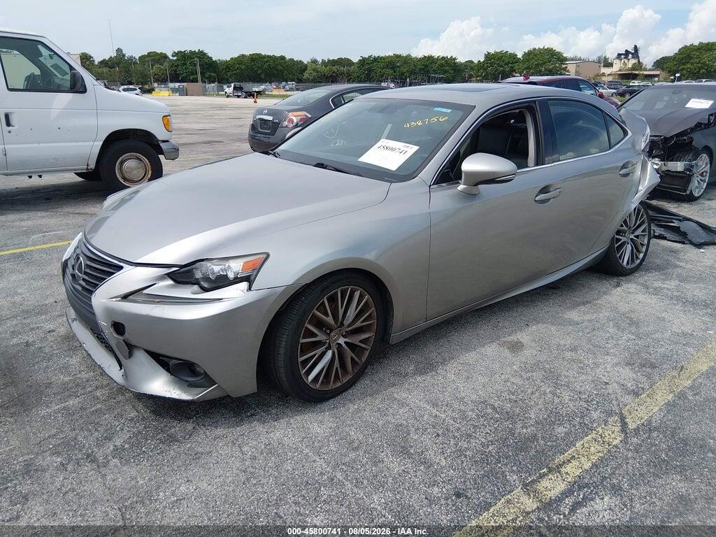 JTHBF1D22F5047470 2015 LEXUS IS 250 photo no. 2