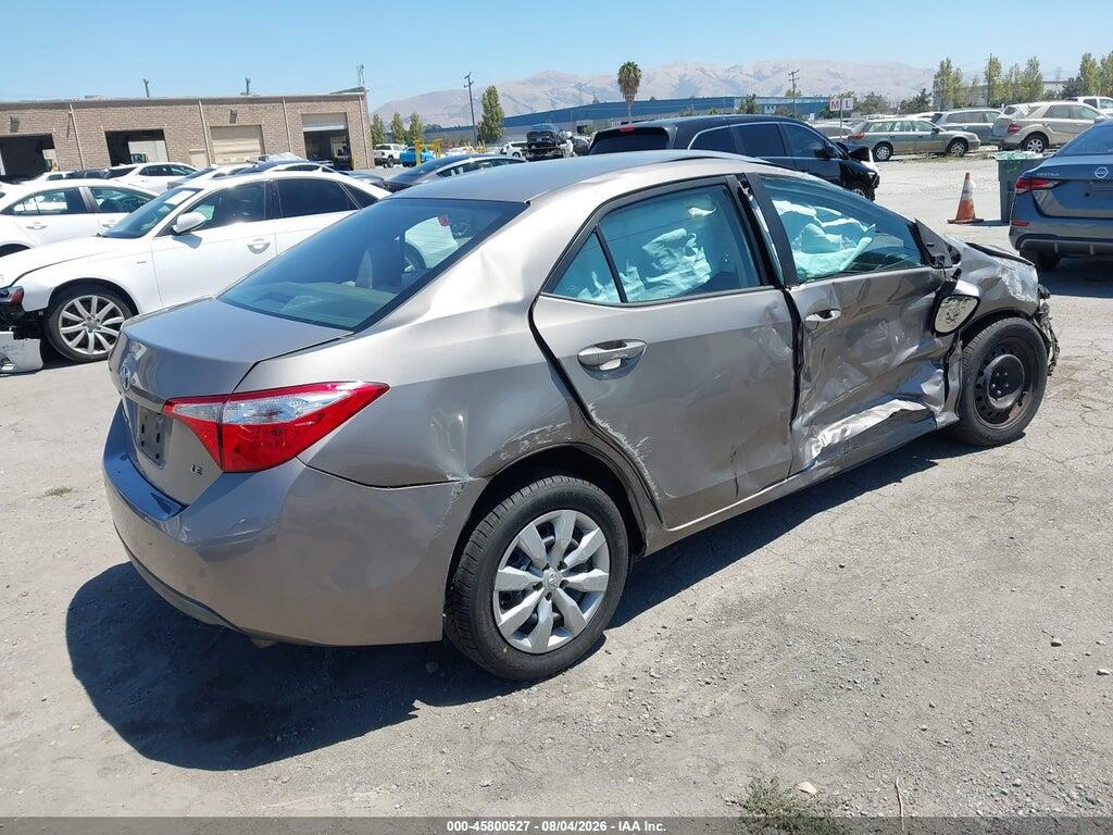 5YFBURHE7FP242834 2015 TOYOTA COROLLA photo no. 4