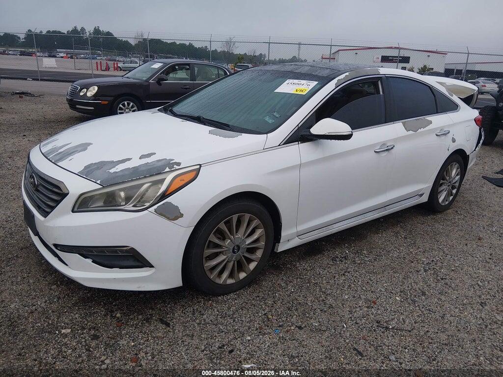 5NPE34AF2FH101155 2015 HYUNDAI SONATA photo no. 2