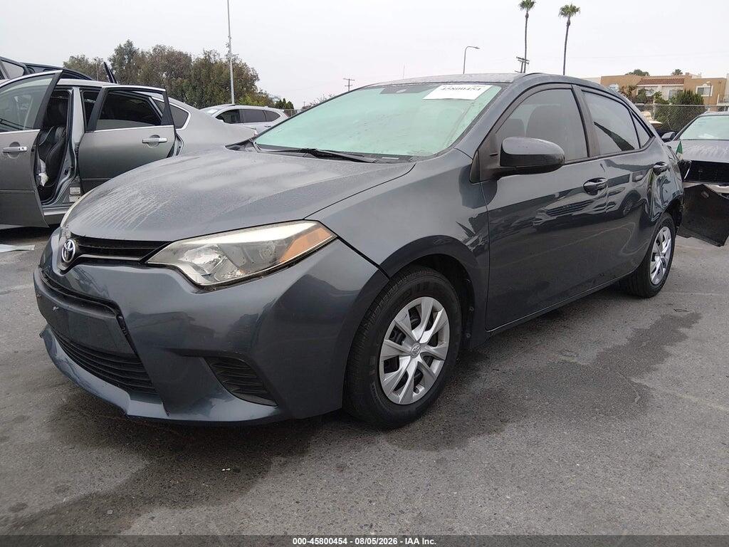 2T1BURHE9FC420663 2015 TOYOTA COROLLA photo no. 2