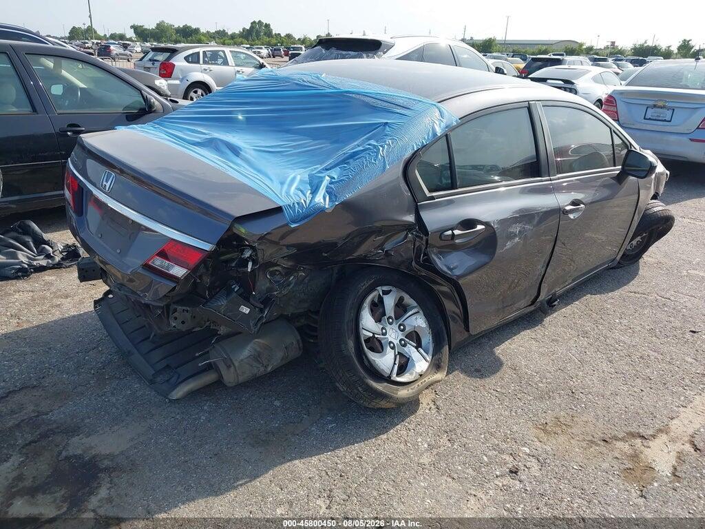 19XFB2F57FE000869 2015 HONDA CIVIC photo no. 4