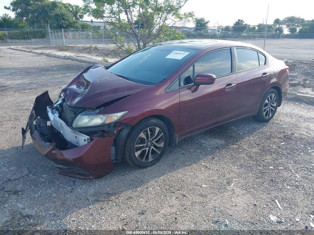 19XFB2F8XFE060722 2015 HONDA CIVIC photo no. 2