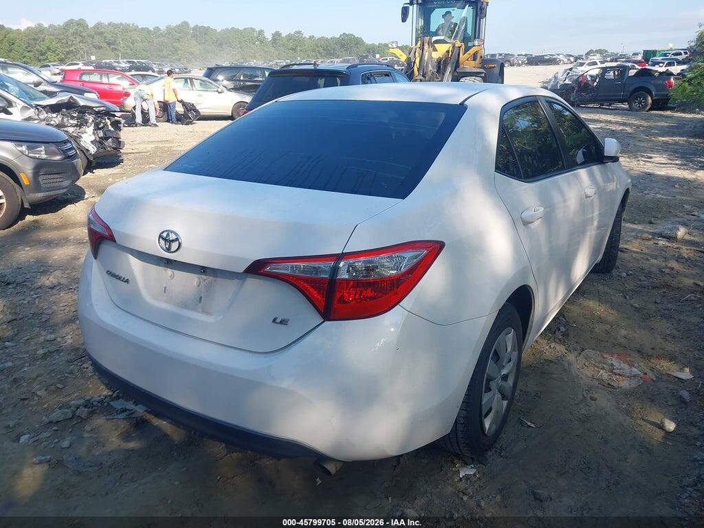 2T1BURHE9FC341641 2015 TOYOTA COROLLA photo no. 4