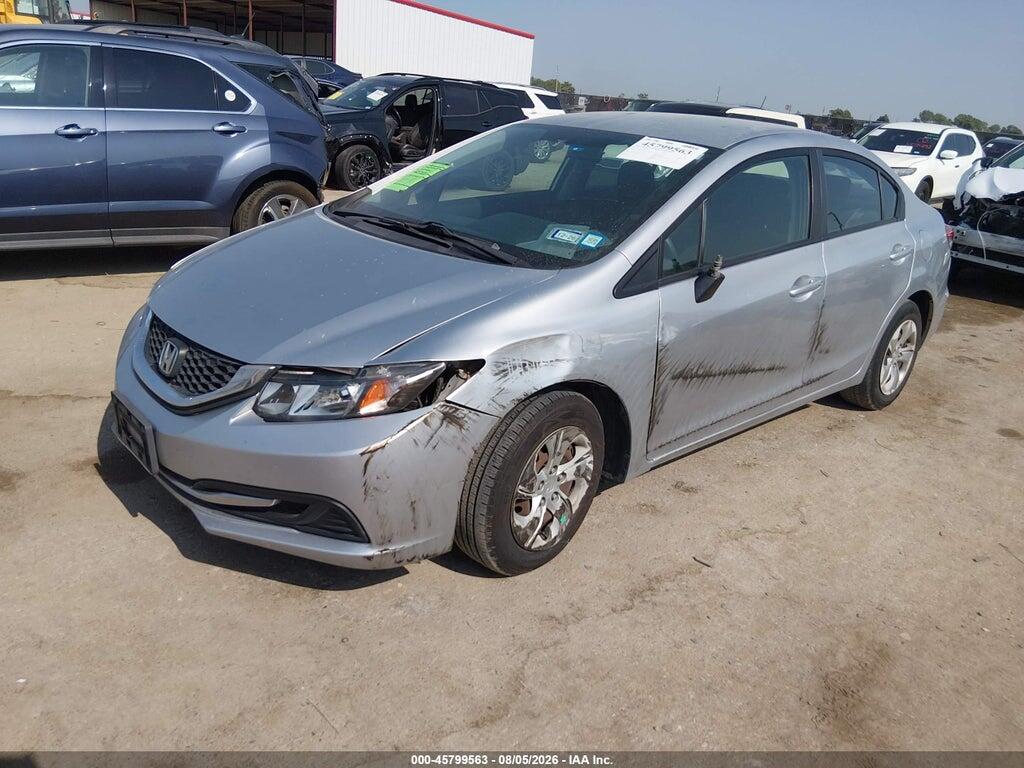 19XFB2F53FE241473 2015 HONDA CIVIC photo no. 2