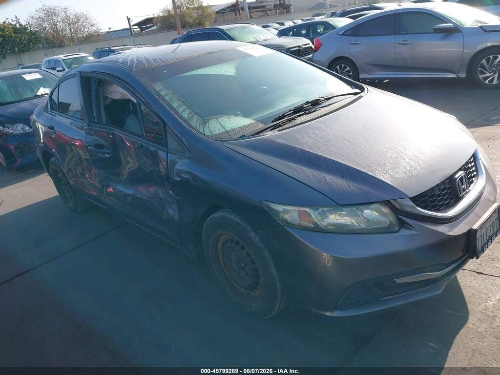 19XFB2F51FE704677 2015 HONDA CIVIC photo no. 1