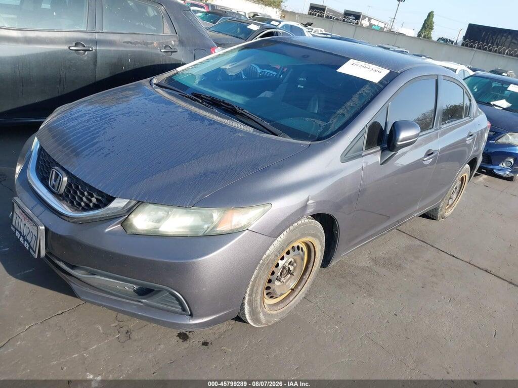 19XFB2F51FE704677 2015 HONDA CIVIC photo no. 2