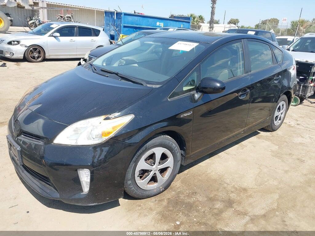 JTDKN3DU6F0420010 2015 TOYOTA PRIUS photo no. 2