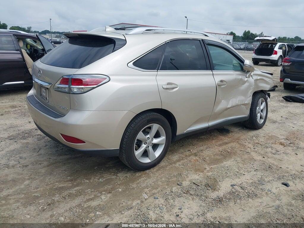 2T2ZK1BA3FC182767 2015 LEXUS RX 350 photo no. 4