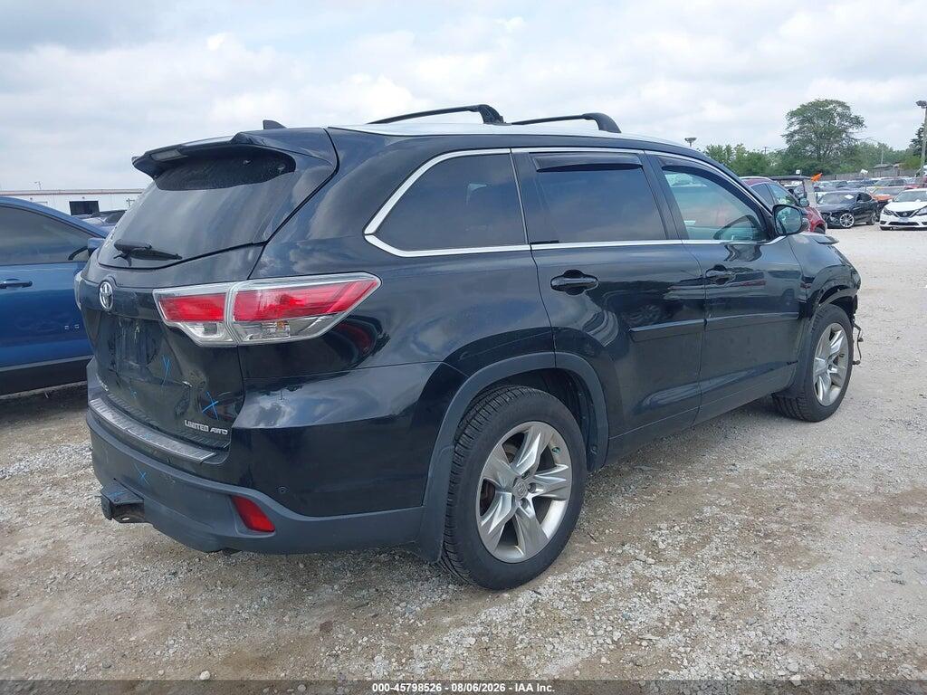5TDDKRFH9FS158100 2015 TOYOTA HIGHLANDER photo no. 4
