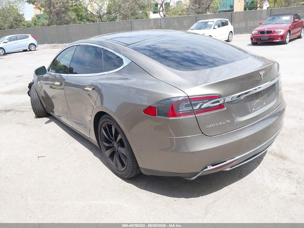 5YJSA1S2XFF089242 2015 TESLA MODEL S photo no. 3