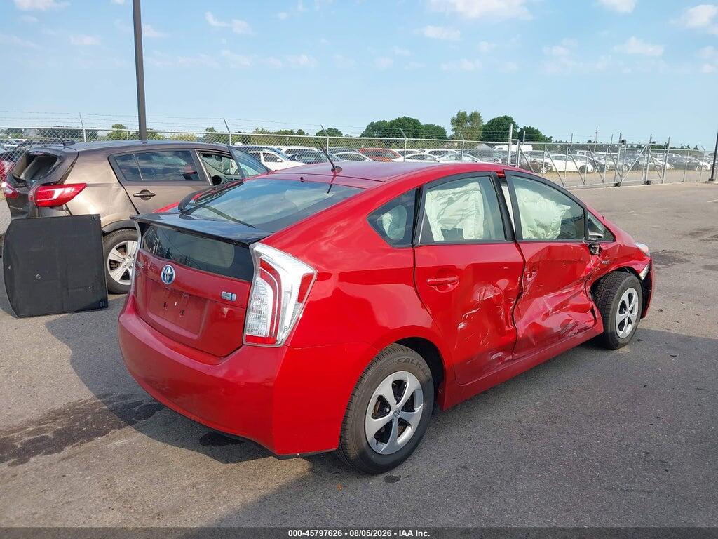 JTDKN3DU9F0441739 2015 TOYOTA PRIUS photo no. 4