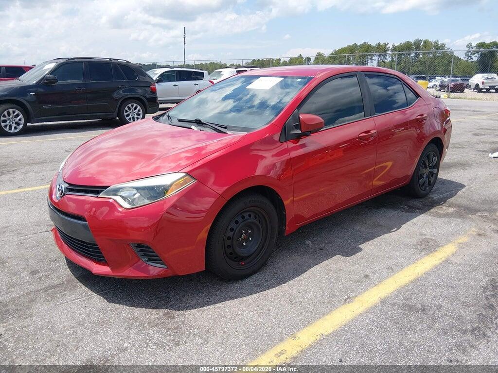 2T1BURHE6FC345288 2015 TOYOTA COROLLA photo no. 2