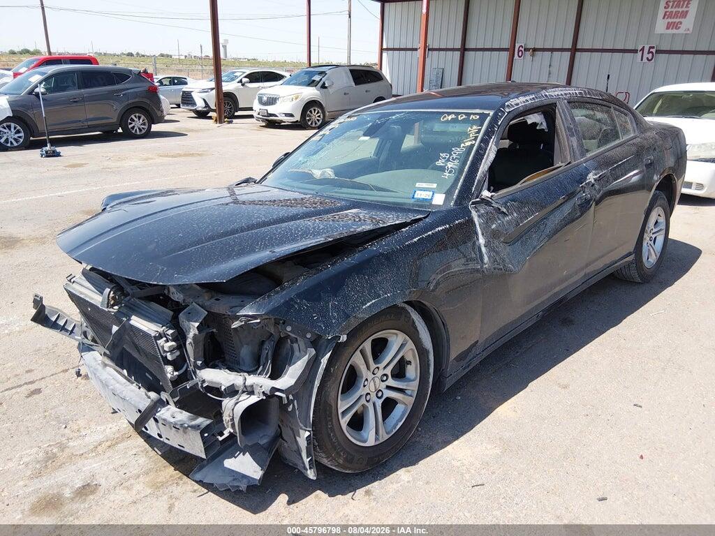 2C3CDXBGXFH856807 2015 DODGE CHARGER photo no. 2