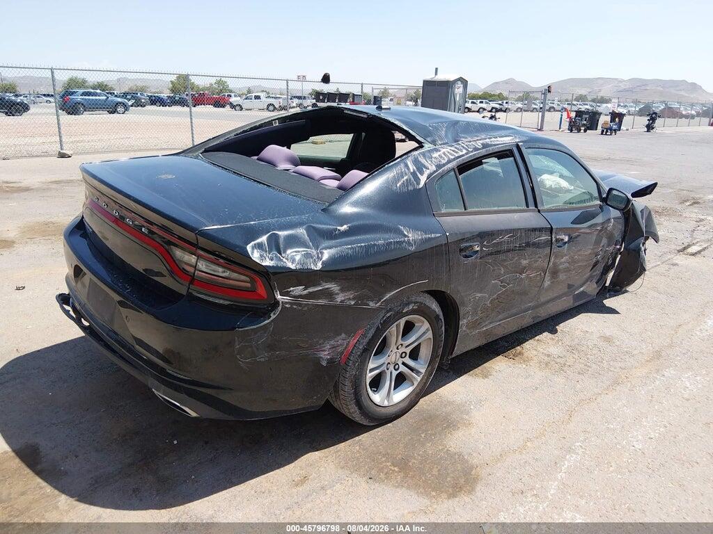 2C3CDXBGXFH856807 2015 DODGE CHARGER photo no. 4
