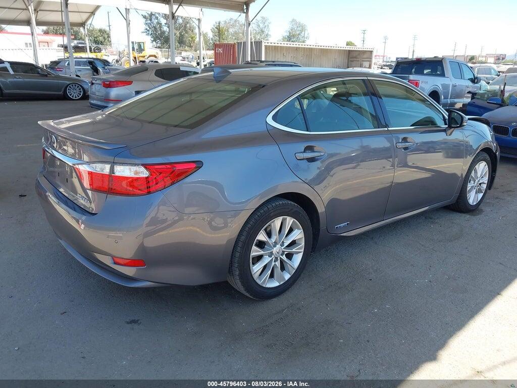 JTHBW1GG4F2091219 2015 LEXUS ES 300H photo no. 4