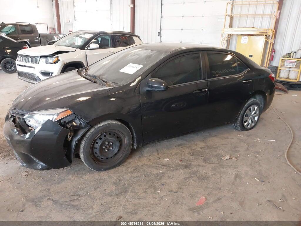 2T1BURHE1FC401170 2015 TOYOTA COROLLA photo no. 2
