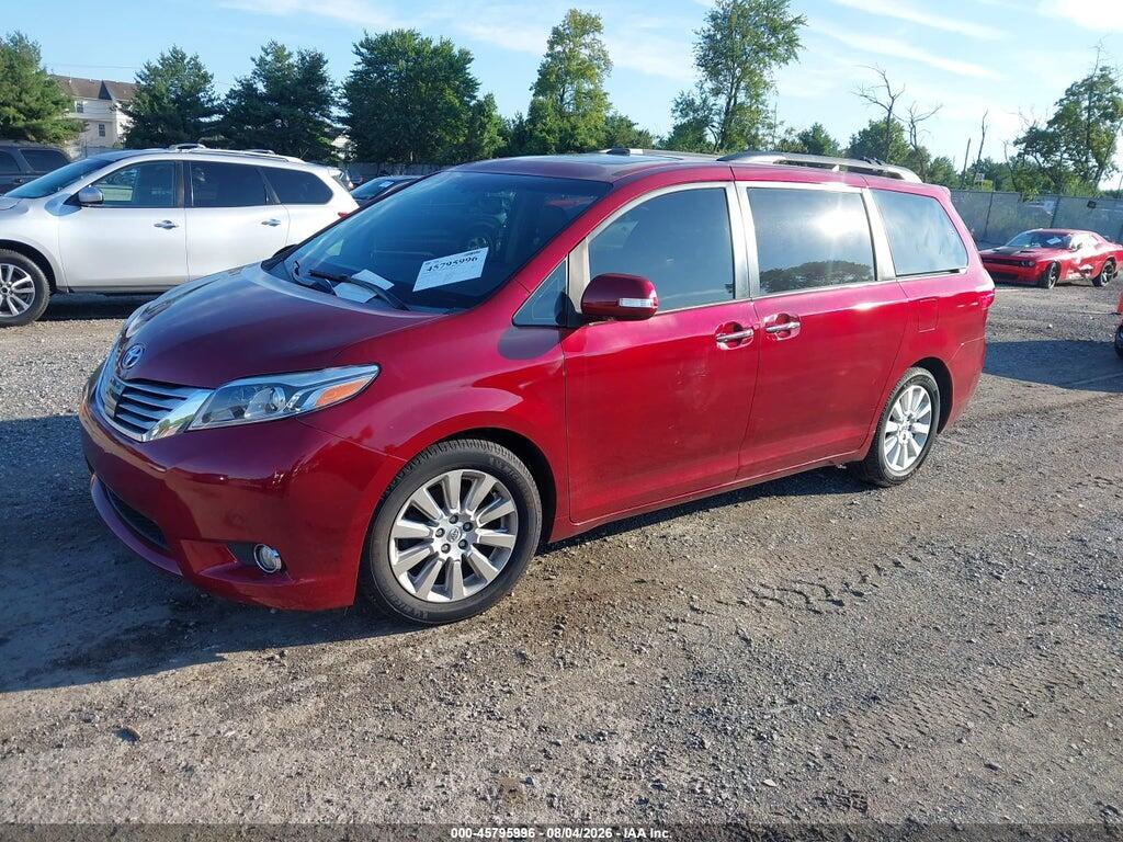 5TDYK3DC9FS592877 2015 TOYOTA SIENNA photo no. 2