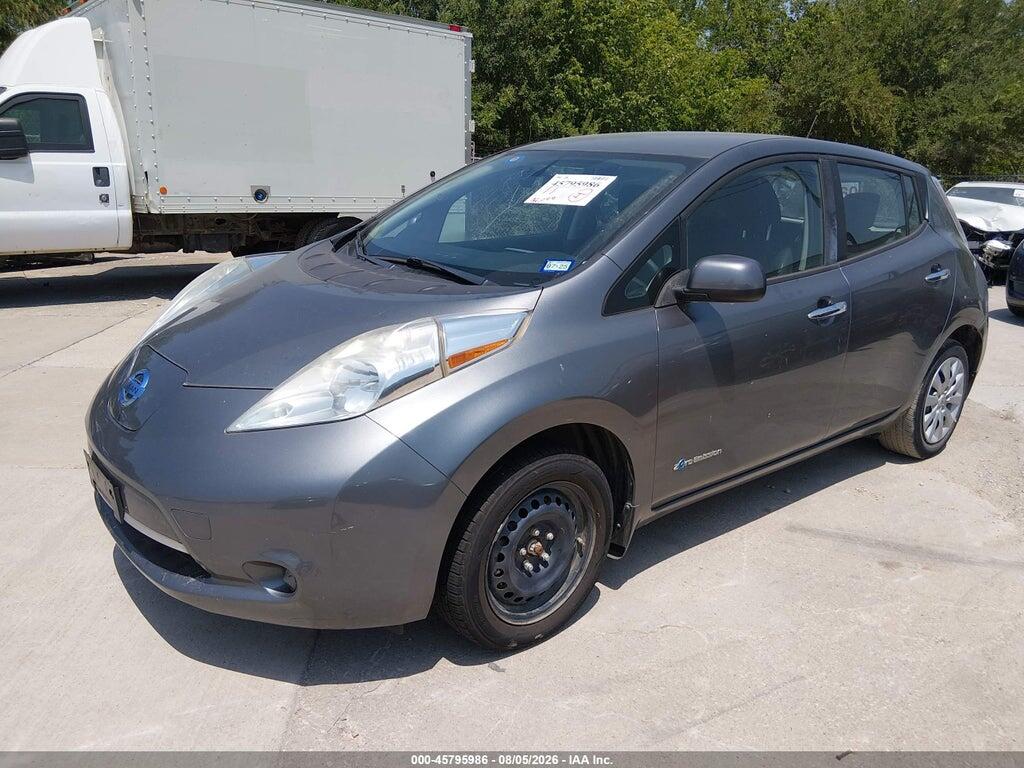 1N4AZ0CP6FC322626 2015 NISSAN LEAF photo no. 2