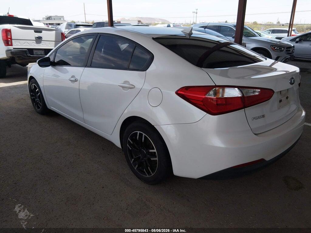 KNAFX4A65F5399285 2015 KIA FORTE photo no. 3