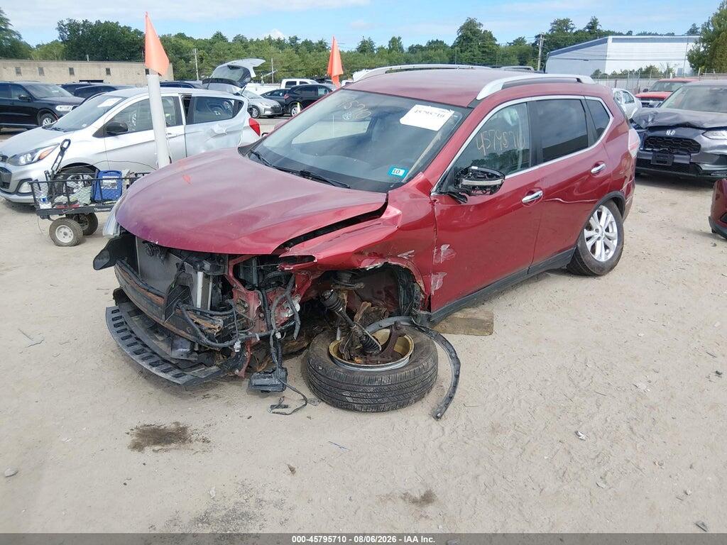 KNMAT2MV0FP526044 2015 NISSAN ROGUE photo no. 2