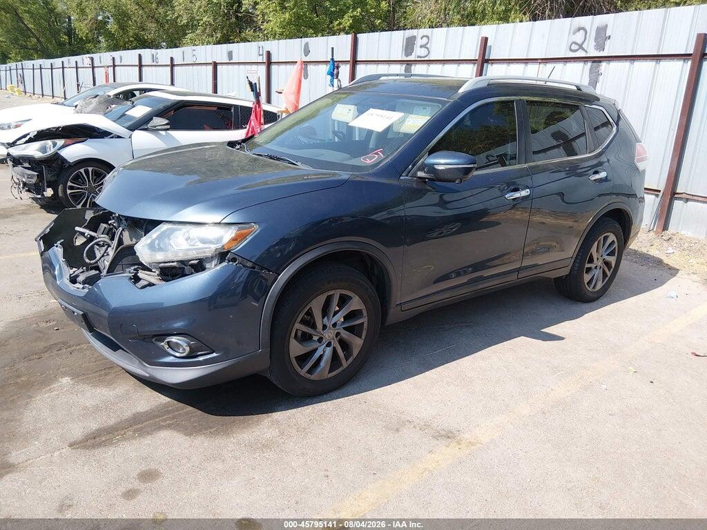 5N1AT2MV2FC849885 2015 NISSAN ROGUE photo no. 2