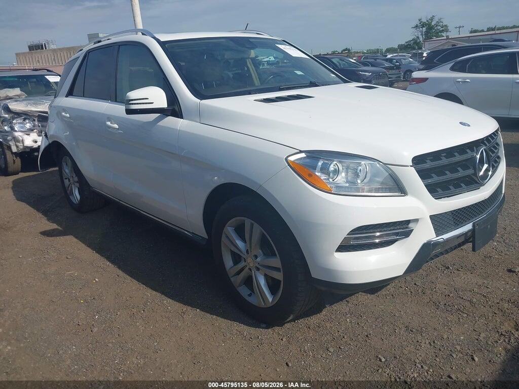 4JGDA5HB6FA548651 2015 MERCEDES-BENZ ML 350 photo no. 1