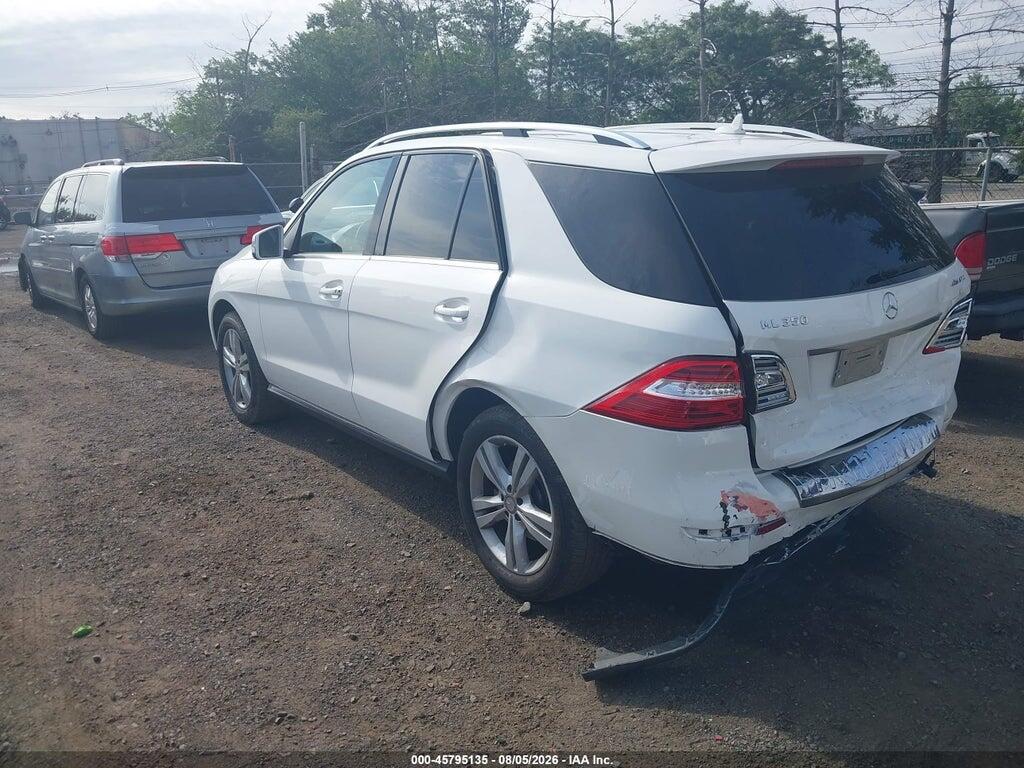 4JGDA5HB6FA548651 2015 MERCEDES-BENZ ML 350 photo no. 3